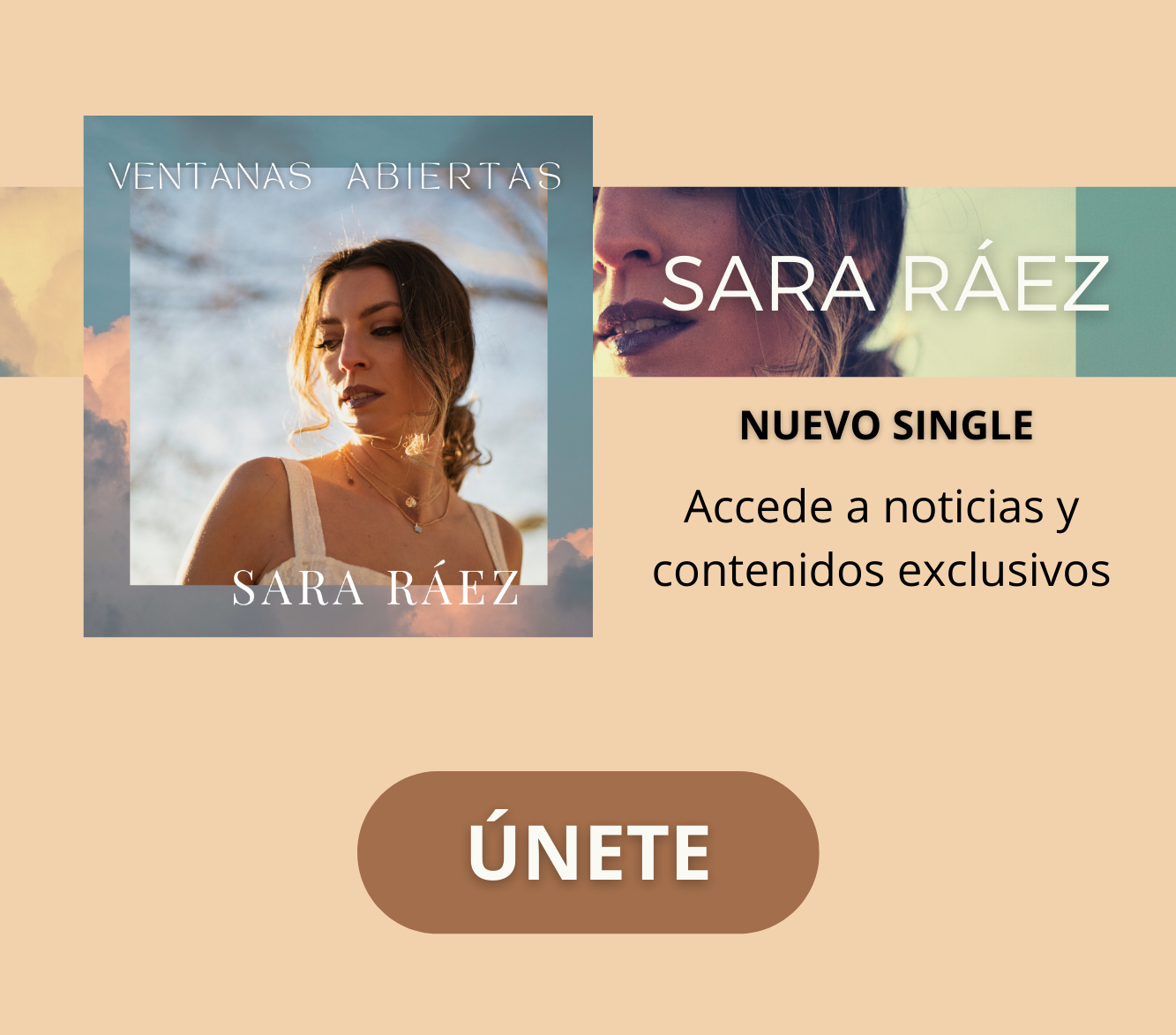 Pop up que te invita a suscribirte a la newsletter de Sara Ráez